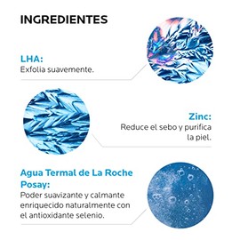 La Roche-Posay Shampoo Anti-Caspa para Cuero Cabelludo Sensible La Roche Posay Kerium Caspa Grasa 200ml                                               