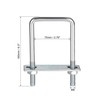 sourcing map 1 Set M8 Square U-Bolt Shackle Bolts 70