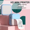 Mini Thermal Printer Multifunction Portable Sticker Maker Instant Photo Inkless