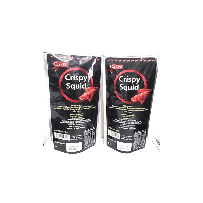 Carl's Crispy Squid Regular