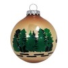 Bronners.com Bigfoot Crossing Glass Ornament