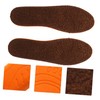 Healvian 1pair Imitation Wool Insoles for Men and Women Shock-absorbing