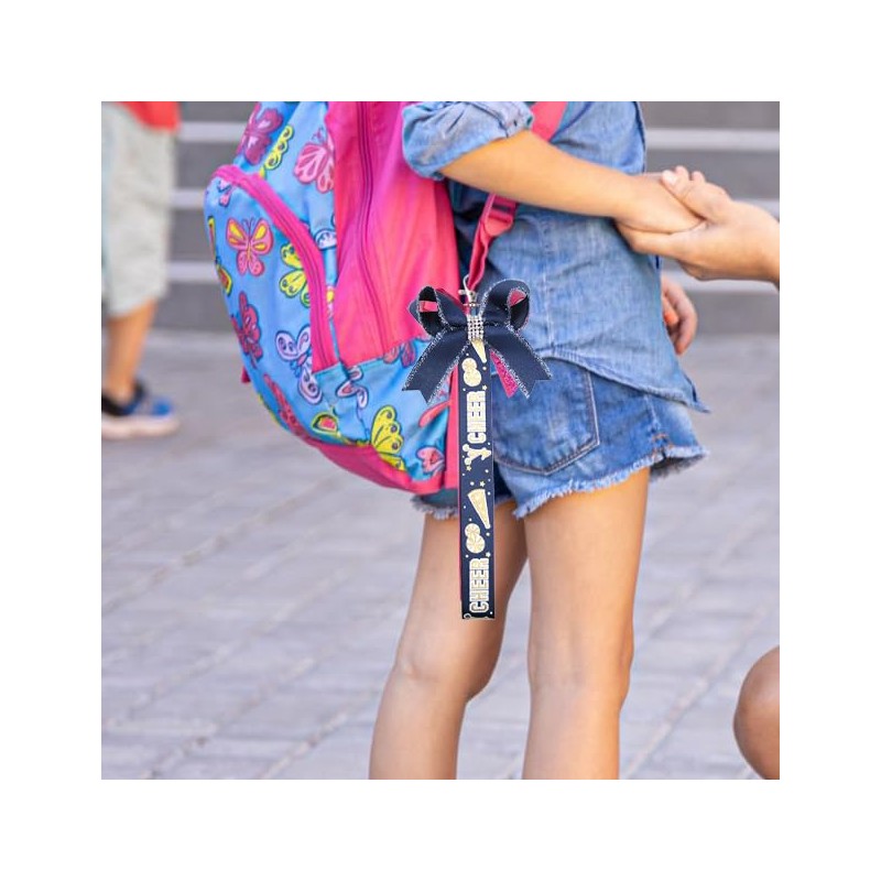 Pin Me Cheer Ribbon for Backpack Cheer Bow Pin Holder