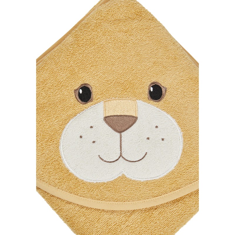 Sterntaler Lion Leo Hooded Bath Towel 100 x 100 cm