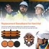 Hard Hat Top Pads and Sweatbands for Safety Helmet, Washable