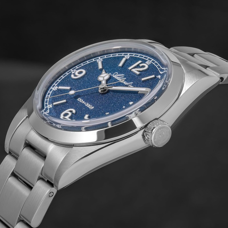 ADDIESDIVE Luxury Watch Men VH Sweep Second K1 Bubble Glass