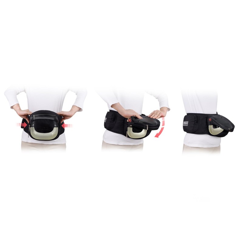 Bebamour Foldable Baby Hip Seat Carrier Ergonomic Toddler Waist Seat