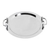 Stainless Steel Buffet Plate Bright Mirror Finish Serving Tray with
