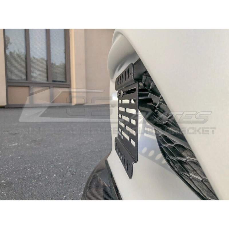 EOS Plate For 2020-Up Toyota Supra Front Bumper Tow Hook