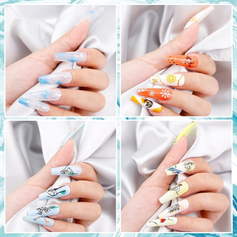 Biutee Stamping Gel Nail Art 12 Colours UV Set Stamping