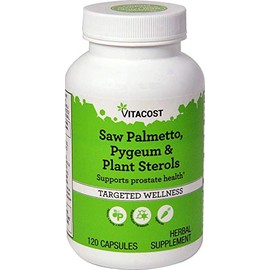 Vitacost Saw Palmetto and Pygeum Extract - 120 Vegetarian Capsules