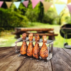 VIGOR Tabletop Fly Fan for Indoor Outdoor & Stainless Steel Grill Rack Multi(3 Pack)