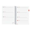 Finocam - Spiral Bound Diary 18 Months 2025 2026 Horizontal
