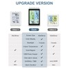 Ankilo Digital FridgeThermometer, Wireless Fridge Thermometer with 2 Sensor, Colour