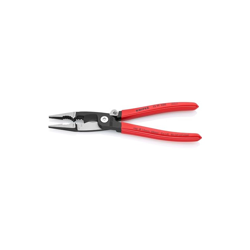 クニペックス KNIPEX 1391-200 エレクトロプライヤー オープンスプリング付 (SB)
