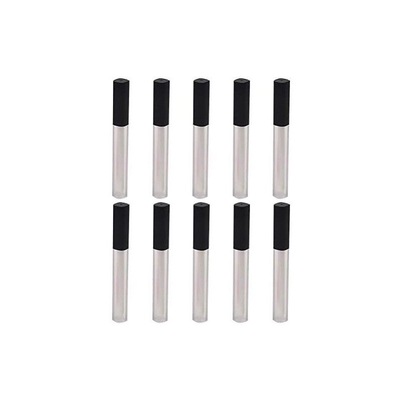 Tubo de Brillo de Labios Vacío Cuadrado 5ml Plástico Blanco