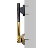 Golf Putter Door Knocker - Brass/Nickel (Premium Size)