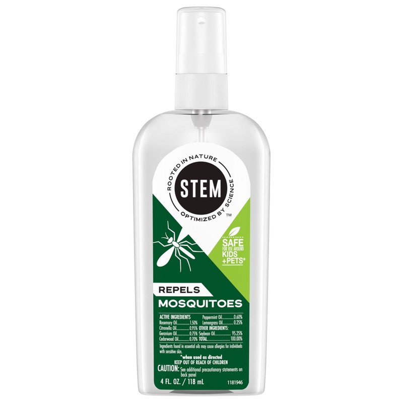 STEM Repels Mosquitoes: Mosquito Repellent Spray With Botanical Extracts; 4