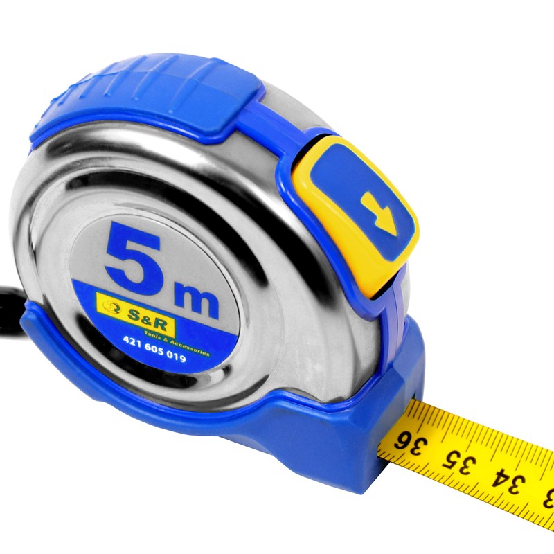 S&R tape measure 5.0 m x 19 mm, conveyor belt