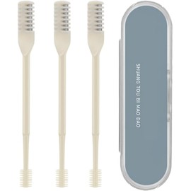 3pcs Nasal Hair Cutter with storage box, Double Sided Manual Nose Hair Trimmer Ear and Nose Hair Trimmer, 360 Degree Rotating Nose Hair Trimmer Nose Hair Plucker for man and woman