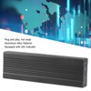 SATA M.2 Enclosure USB3.1 10Gbps Ultrathin Aluminium Alloy Plug and