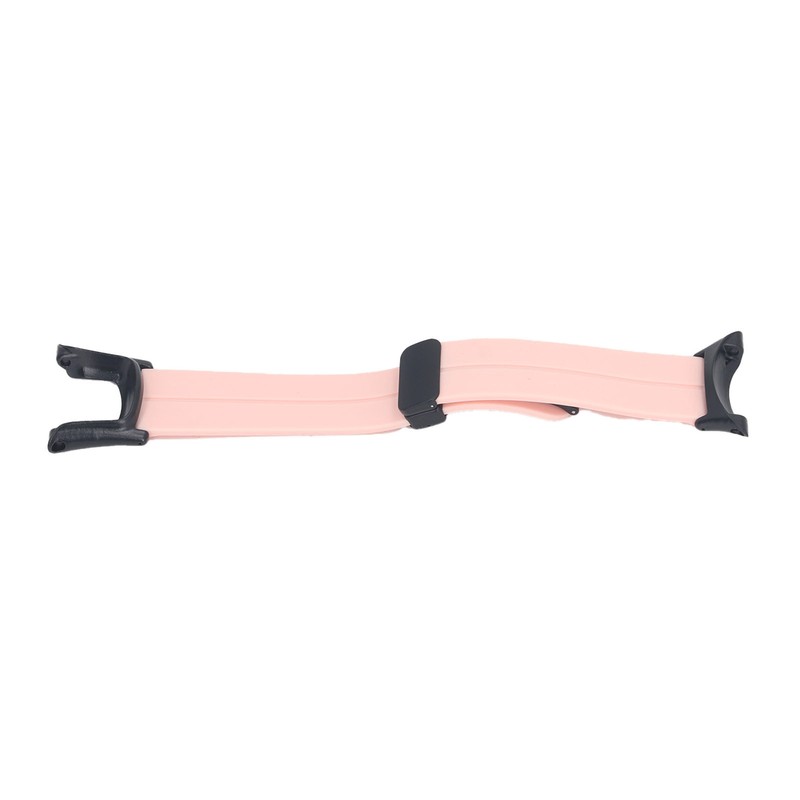 Silicone Watch Strap Waterproof Magnetic Folding Buckle Replacement Watchband for