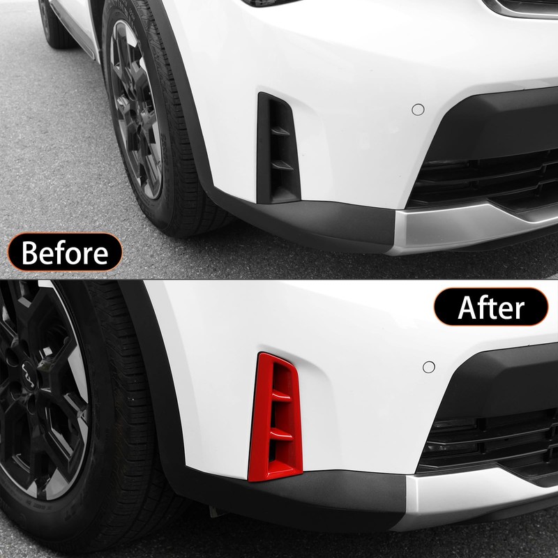 FUEISOF Front Bumper Side Air Intake Trim for Kia Sorento