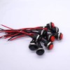 weideer 10pcs 16mm Momentary Push Button Switch SPST AC250V/3A AC125V/6A