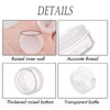 5 Gram Sample Pots, 5 Pcs Plastic Travel Pots for