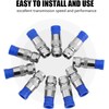 20Pack RG6 F Type Connector Coax Coaxial Compression Fitting,F Type