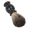 Beard Soap Brush Increase Foam Remove Residue Soft Synthetic Bristles
