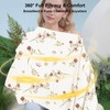Breastfeeding Cover with Adjustable Strap, 360° Full Privacy Nursing &