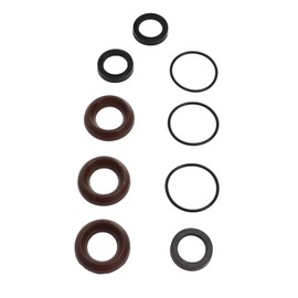 9pcs Rubber Pressure Washer Pump Seal Kit for Annovi Reverberi 18mm RKA XR RKV XRC XRA - Prevent Leakage, High Strength Rubber
