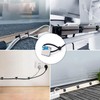 50 Set Cable Zip Tie Self Adhesive Mounts Kit with