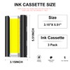 INKONSJOY M100 Ink Cassette 2-Pack Compatible with Liene Amber M100/M200/M110/M210
