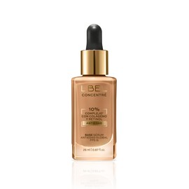 L'BEL - Concentré Total Base de Maquillaje Color Cacao 350N 26ml, Poder Sérum Antiedad, Efecto Lifting, Protección FPS 15, con Colágeno, Alta Cobertura, Piel Firme y con Menos Arrugas