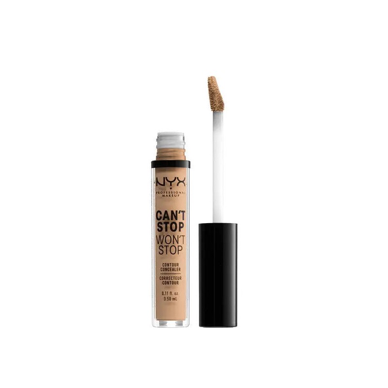 NYX Professional Makeup Can't Stop Won't Stop Contour Concealer, Fair