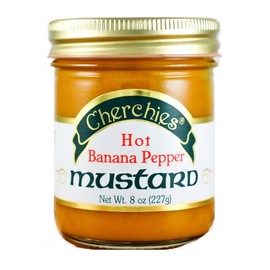 Cherchies Hot Banana Pepper Mustard