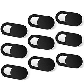 LETTURE Cubierta Webcam, 9 Unidades Cubierta Camara Web Webcam Cover Slider Diseño Ultra Fino Camera Cover Tapa Webcam para Todo Tipo de Ordenadores P
