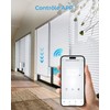 HEUXGIR Smart Roller Shutter Switch, 86 mm WiFi Blind Switch