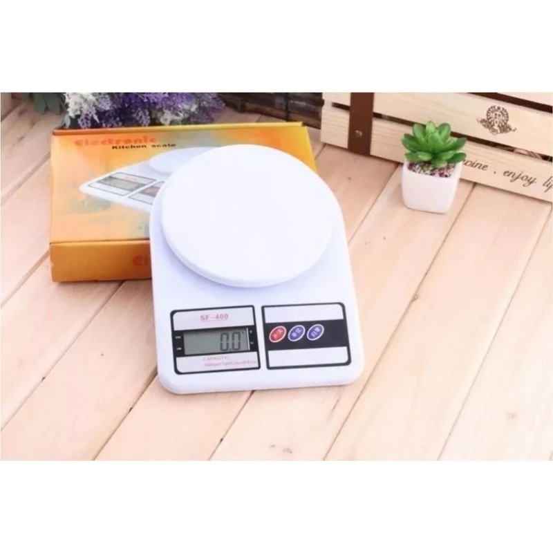 SQ Báscula de cocina digital SQ Cozinha SF-400 pesa hasta