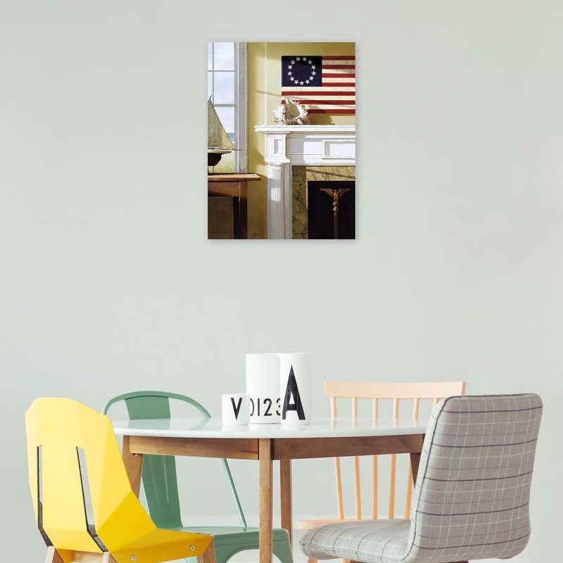 Fine Art Canvas Liberty Canvas Wall Decor by Artist Zhen-Huan