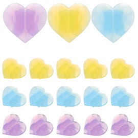 Happyyami 30pcs Spoke Decoration Purple Spokes for Bicycle Bicycle Wheel Lights Wheel Beads Bicycle Wheel Accessories Love Bicycle Spoke Beads Clip Beads Plastic