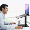 BESIGN LSX6 Computer Holder Stand, Ergonomic Adjustable Notebook Riser for