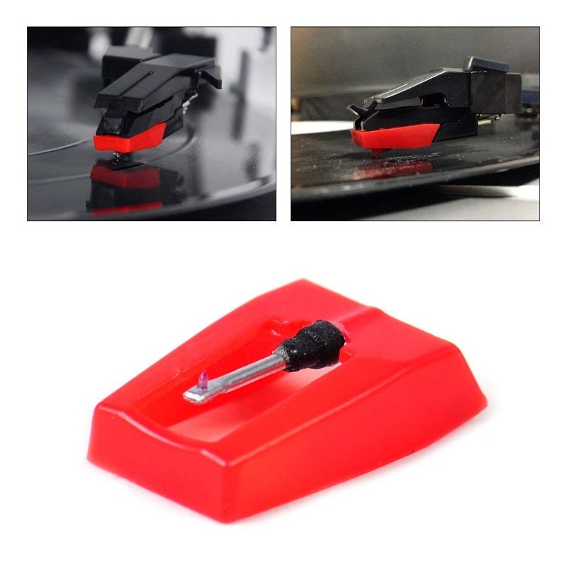 Universal Record Player Needle Turntable Needle Stylus Replacement with Ceramic