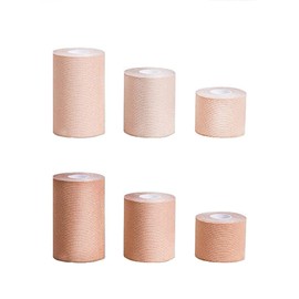 1PCS Tape, Boob Tape 5m Roll of Elastic Booby Tape, Waterproof Muscle Support Tape for Sports Exercise Injury Recovery Breast Lift Large Breasts, Skin(Width:5cm/1.97in)