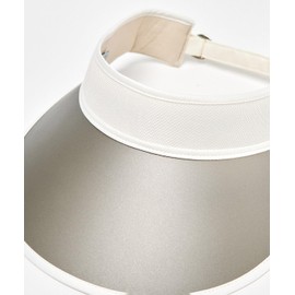 Munsing Wear MG5SCP52L Women's Sun Visor, Cell Visor, UV Care, Wide Brim, Heat Shield, Sun Shade, Golf, WH00 (white), Free size