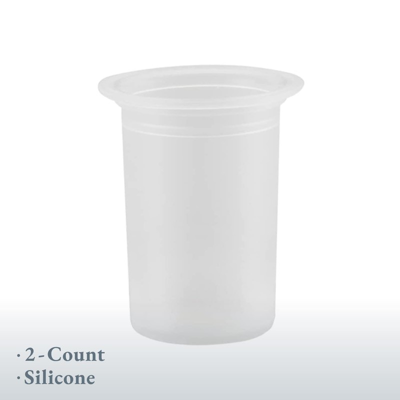 Ameda Silicone Retail Diaphragms, Clear, 2 Count