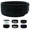 2POOD 4인치 역도 벨트 | CrossFit 너비로 지지력, 유연성, 쉽게