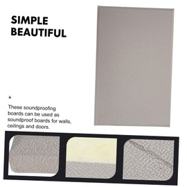 FUNOMOCYA Acoustic Foam Soundproofing Panels Wall Acoustic Insulation Durable Ktv Equipment